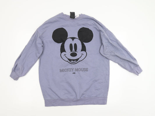 H&M Womens Black   Pullover Sweatshirt Size S  - Over Sized