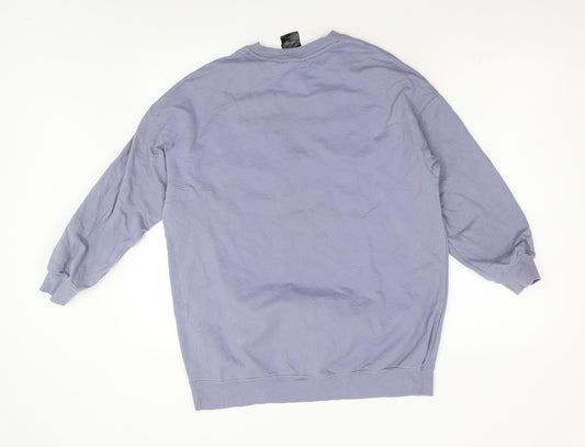 H&M Womens Black   Pullover Sweatshirt Size S  - Over Sized