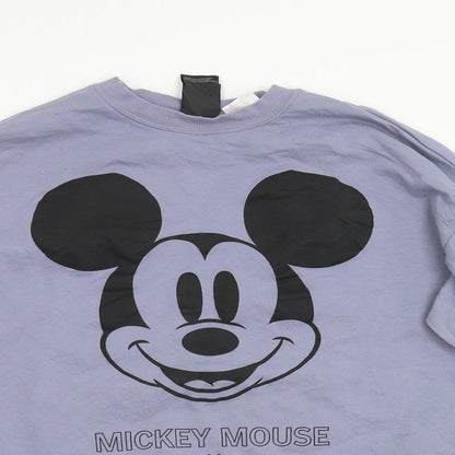 H&M Womens Black   Pullover Sweatshirt Size S  - Over Sized