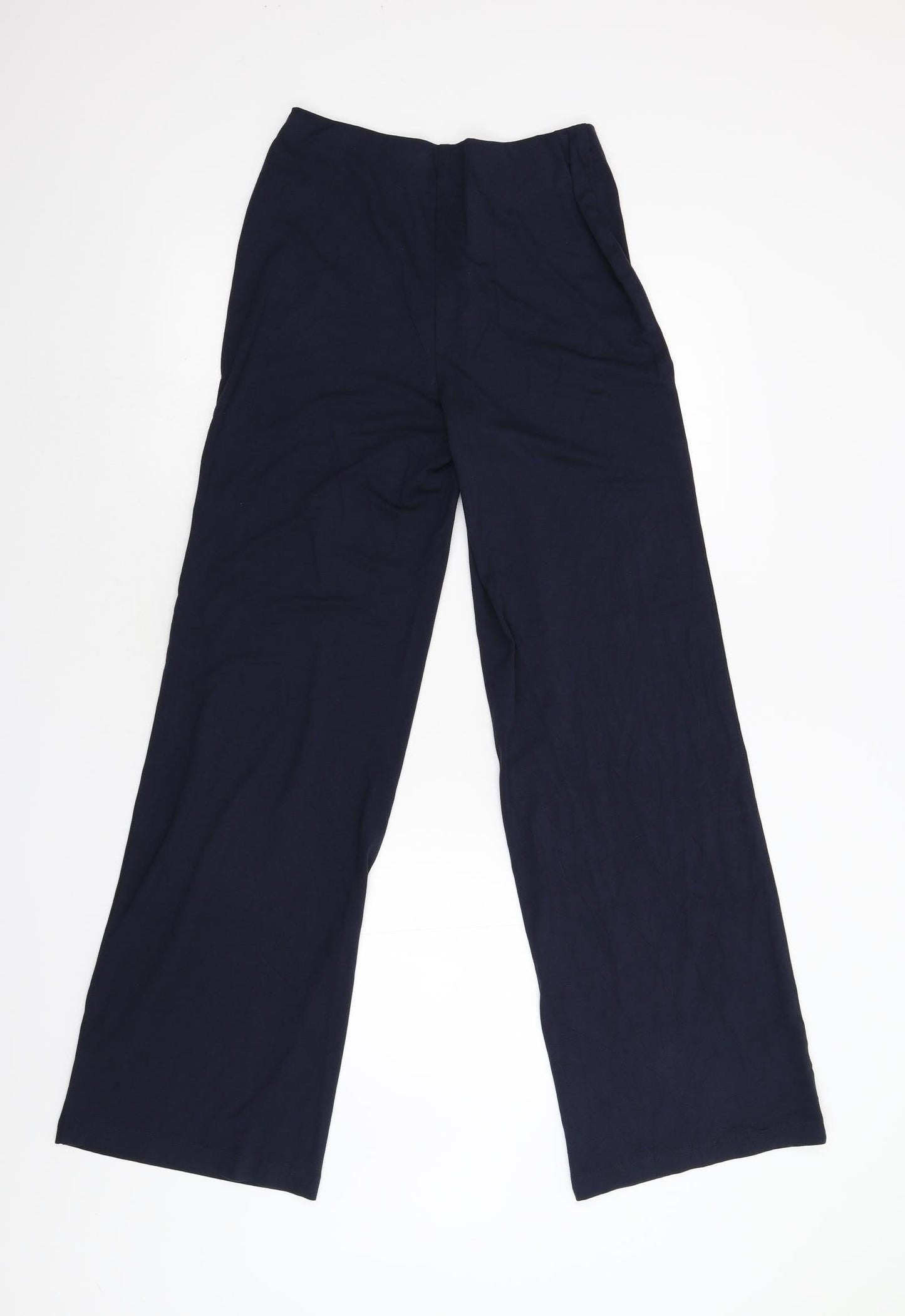 Womens UK Size 8 Preworn Regular Fit Sweatpants Blue Trousers