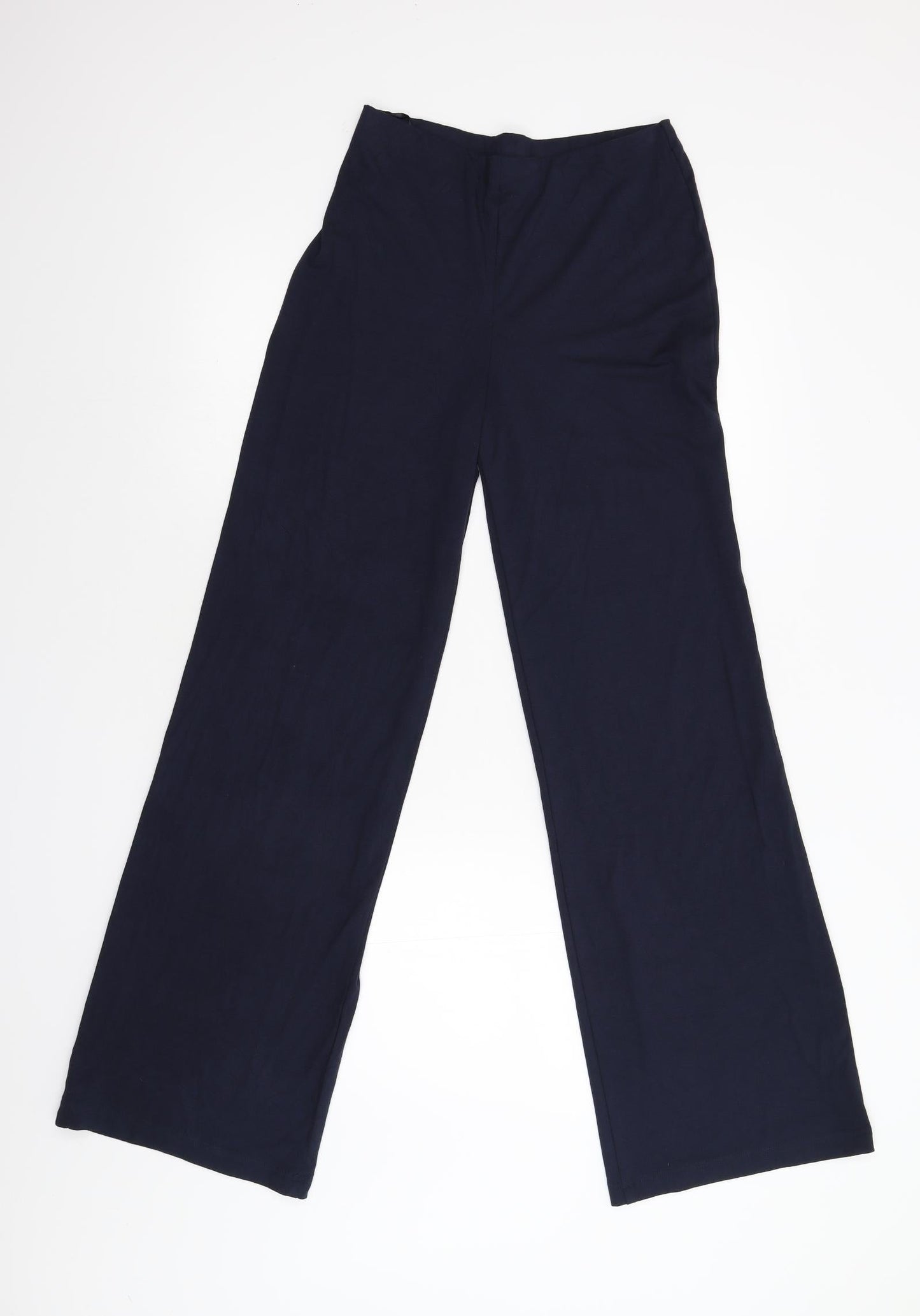 Womens UK Size 8 Preworn Regular Fit Sweatpants Blue Trousers