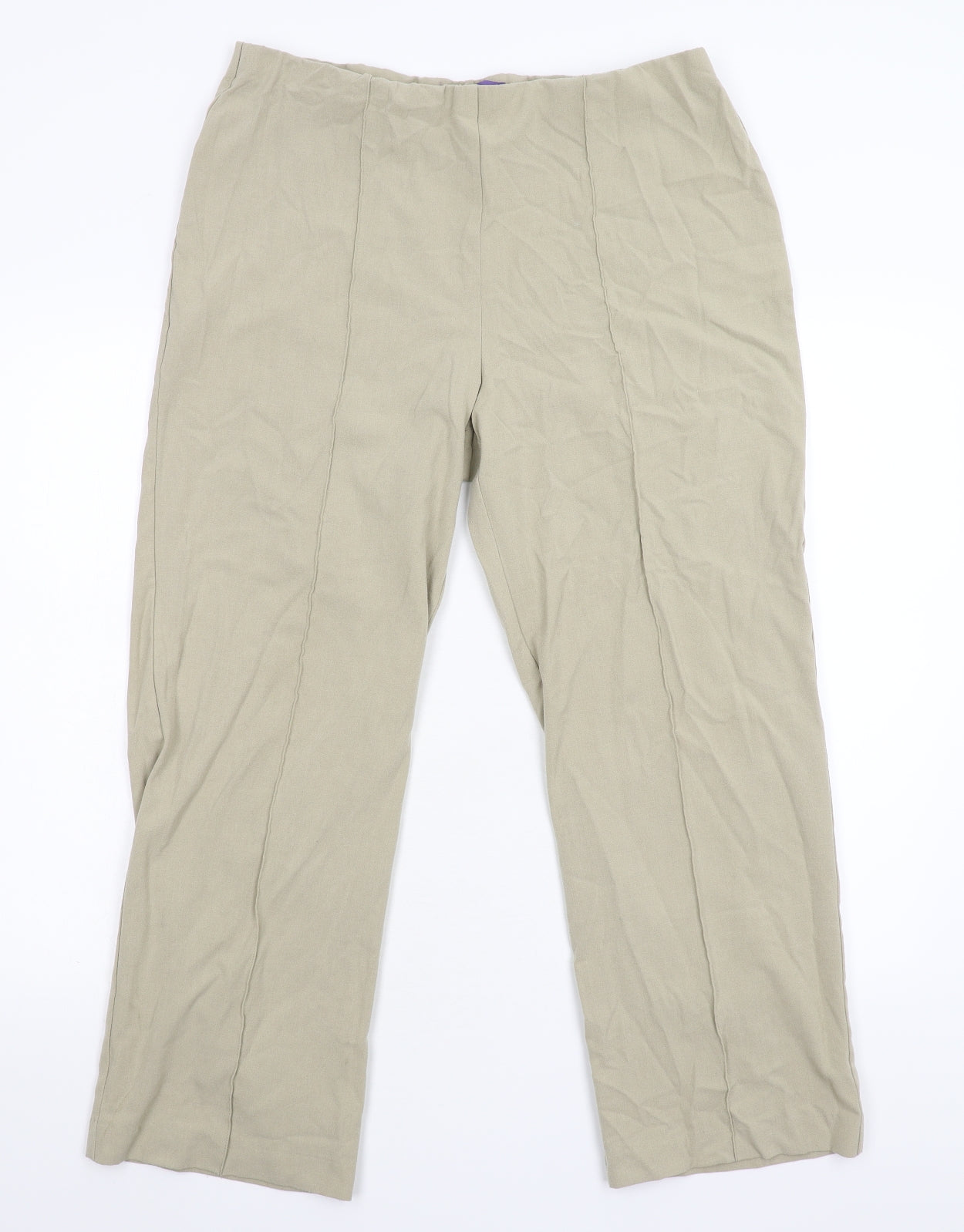 Autonomy Womens Beige   Trousers  Size 16 L26 in