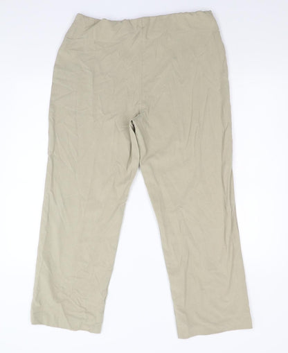 Autonomy Womens Beige   Trousers  Size 16 L26 in