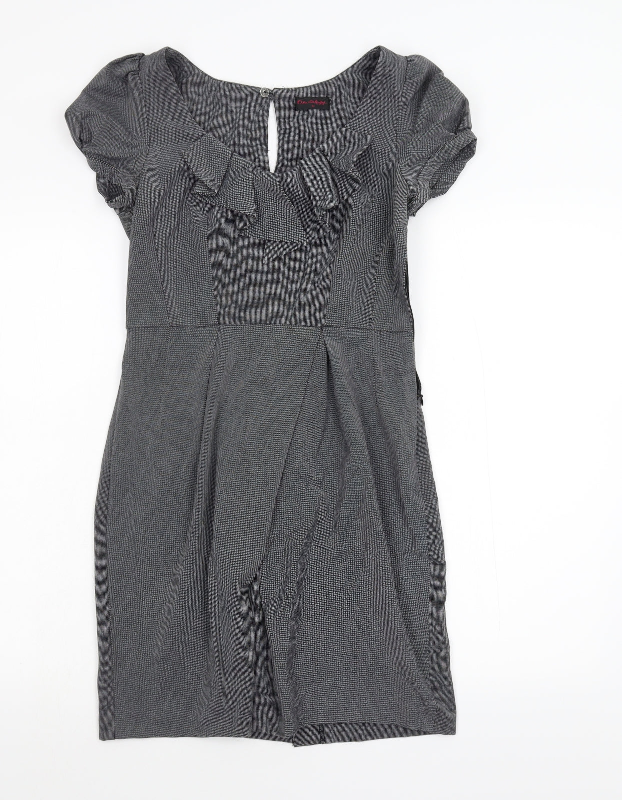 Miss Selfridge Womens Grey   Shift  Size 10
