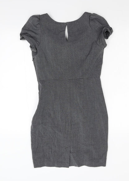 Miss Selfridge Womens Grey   Shift  Size 10