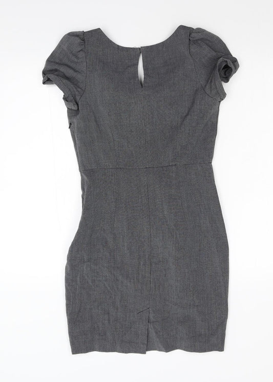Miss Selfridge Womens Grey   Shift  Size 10