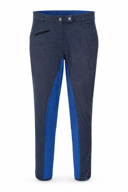 Womens UK Size 32 in Crane Regular Fit  Blue Trousers