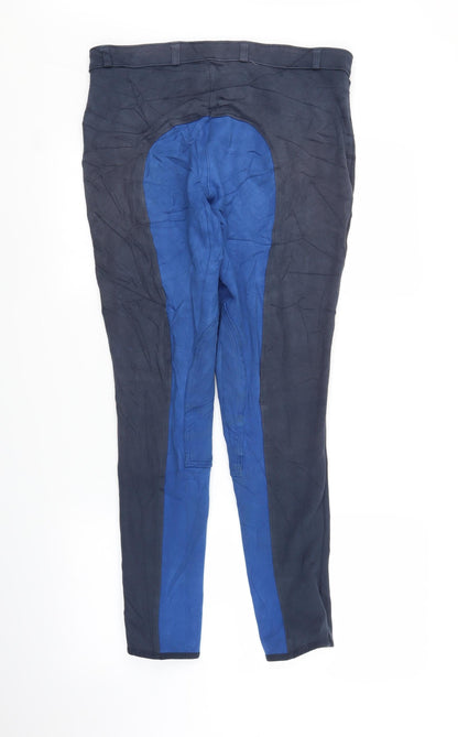Crane Womens Blue   Trousers  Size 32 in L27 in