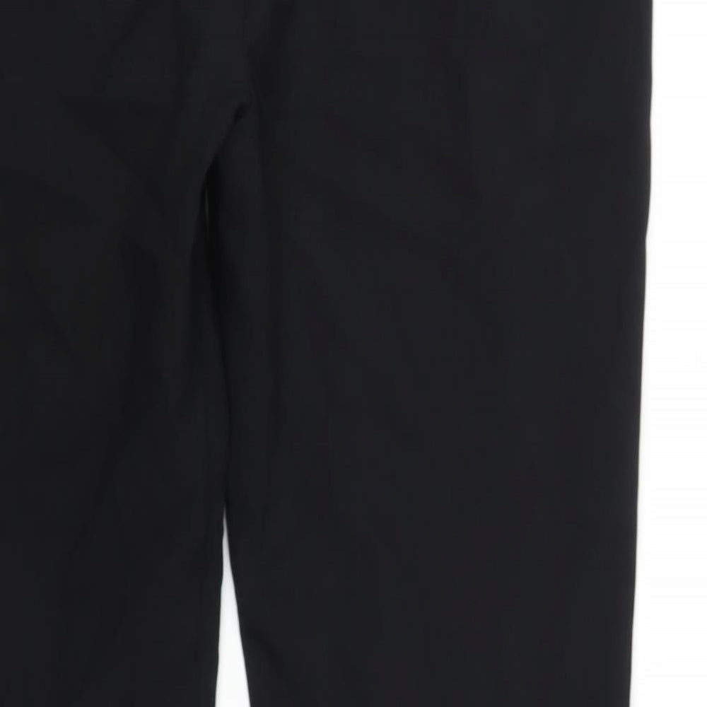 Womens UK Size 14 Atmosphere Regular Fit Capri Black Trousers