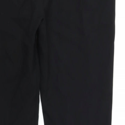 Womens UK Size 14 Atmosphere Regular Fit Capri Black Trousers