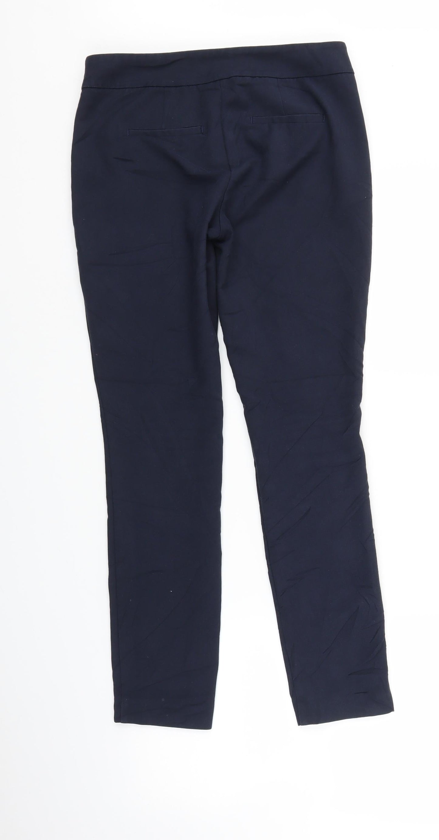 Womens UK Size 6 NEXT Regular Fit  Blue Trousers
