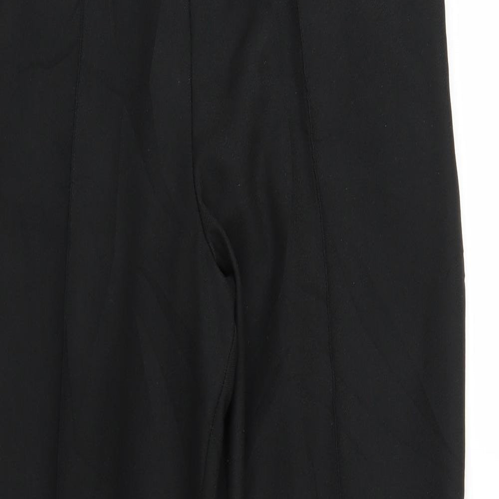 Womens UK Size 10 Marks and Spencer Regular Fit  Black Trousers