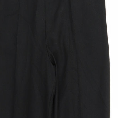 Womens UK Size 10 Marks and Spencer Regular Fit  Black Trousers