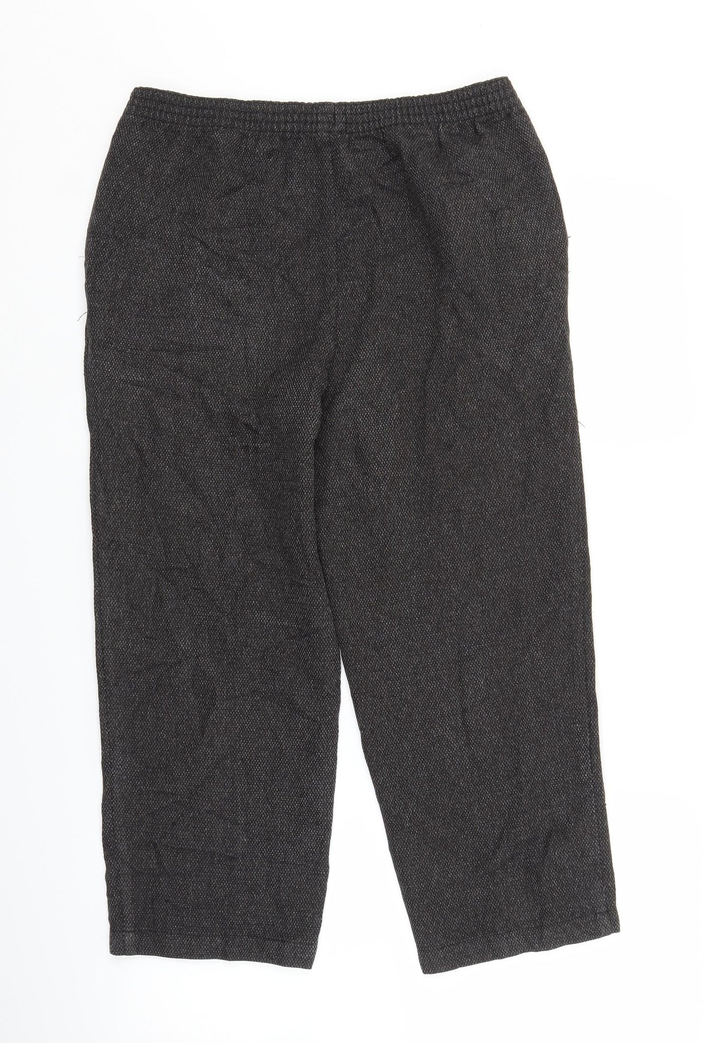 Womens UK Size 30 in Marks and Spencer Regular Fit  Grey Trousers
