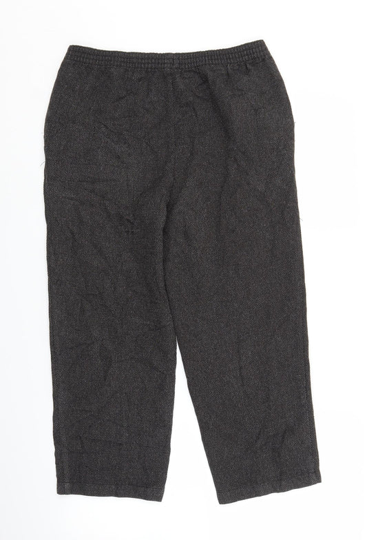 Womens UK Size 30 in Marks and Spencer Regular Fit  Grey Trousers
