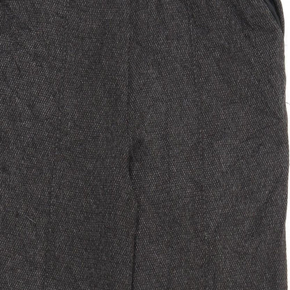 Womens UK Size 30 in Marks and Spencer Regular Fit  Grey Trousers