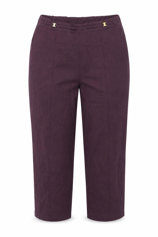 Marks & Spencer Womens Purple   Trousers  Size 12 L22 in