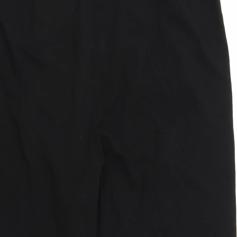 Womens UK Size 8 Weekday Regular Fit  Black Trousers