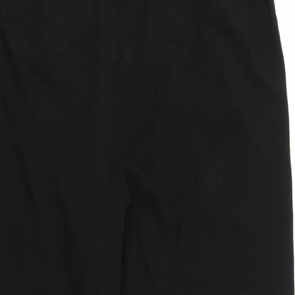 Womens UK Size 8 Weekday Regular Fit  Black Trousers