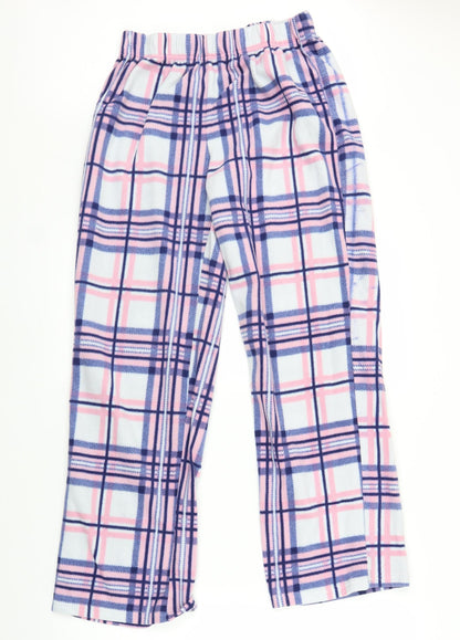 Womens UK Size M Preworn Regular Fit Sweatpants Pink Trousers