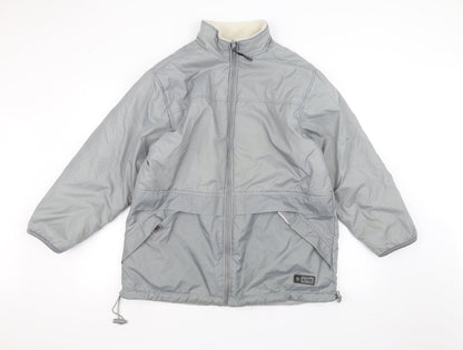 Active Womens Grey   Pea Coat Coat Size 12