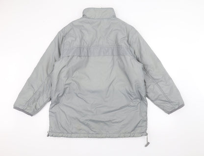 Active Womens Grey   Pea Coat Coat Size 12