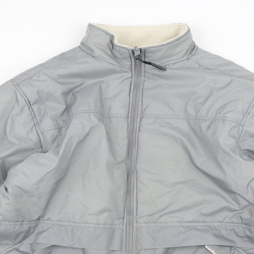 Active Womens Grey   Pea Coat Coat Size 12