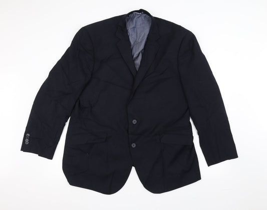 F&F Mens Blue   Jacket Suit Jacket Size 38