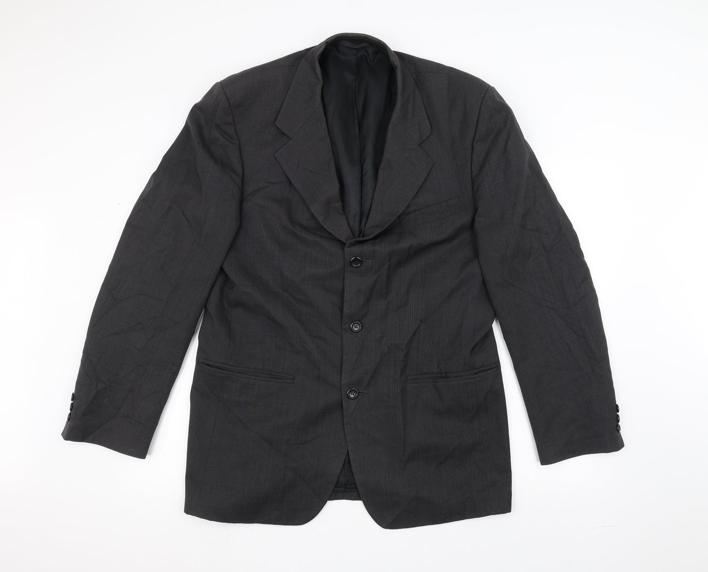 Mens UK Size 38 Burton Regular Grey Suit Jacket