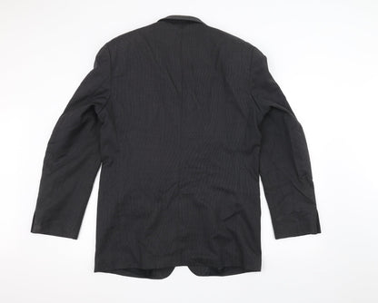 Mens UK Size 38 Burton Regular Grey Suit Jacket