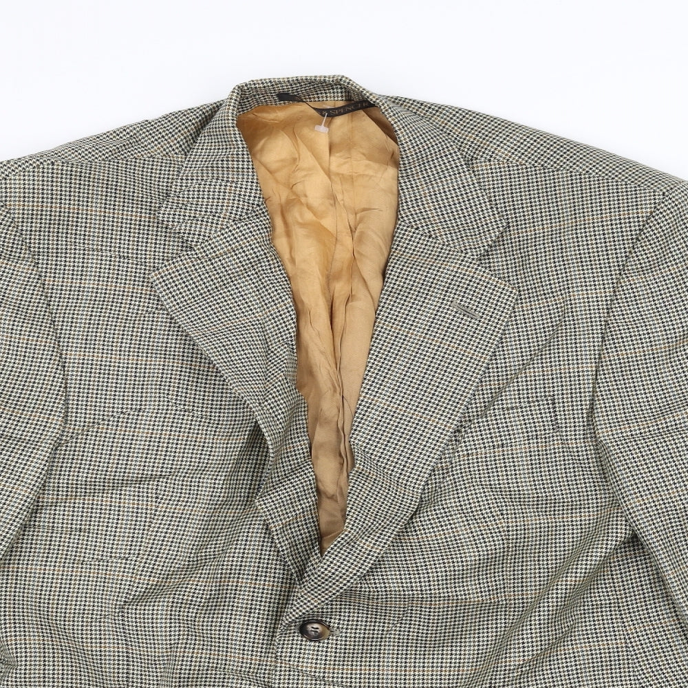 Mens UK Size 42 Marks and Spencer Regular Brown Suit Jacket