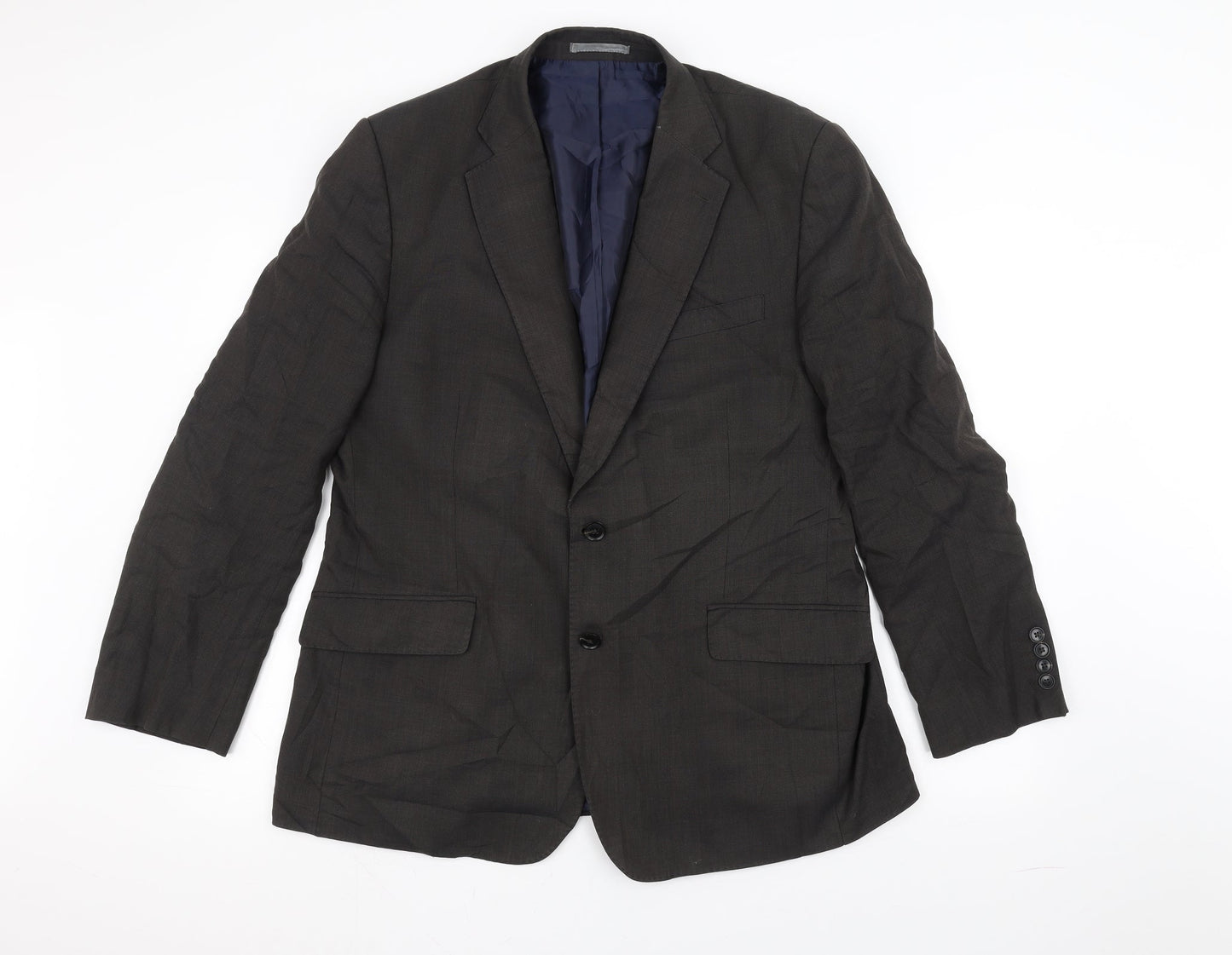 Mens UK Size 42 Marks and Spencer Regular Black Suit Jacket
