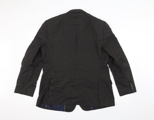 Mens UK Size 42 Marks and Spencer Regular Black Suit Jacket
