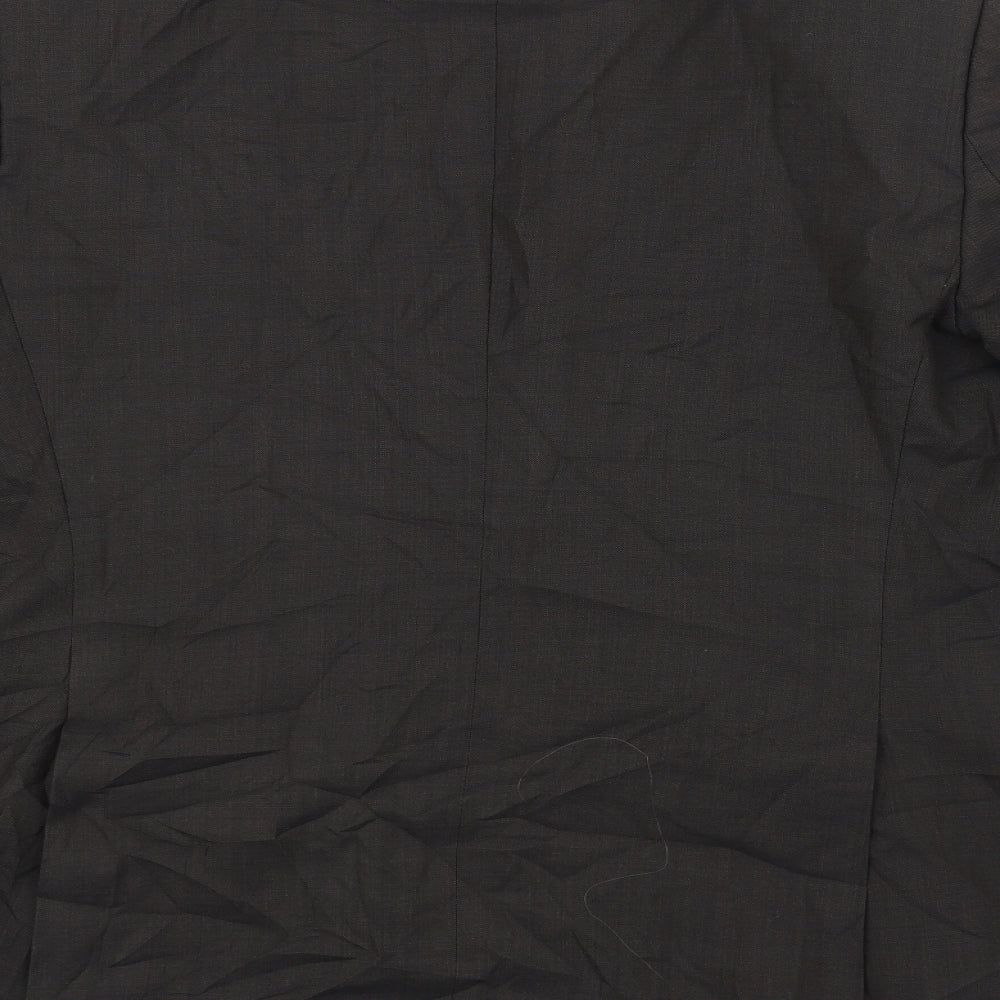 Mens UK Size 42 Marks and Spencer Regular Black Suit Jacket