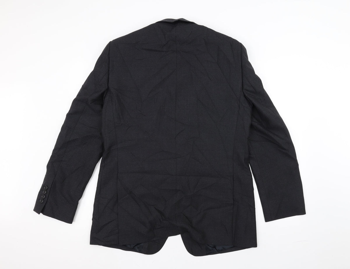 Maggie Mens Black   Jacket Suit Jacket Size 40