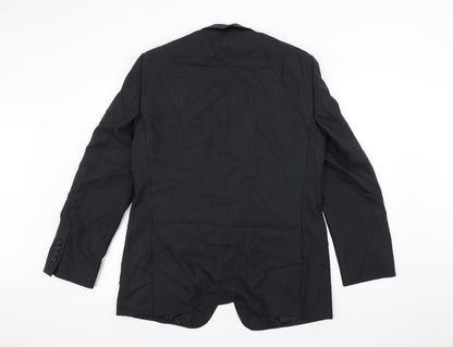 Maggie Mens Black   Jacket Suit Jacket Size 40