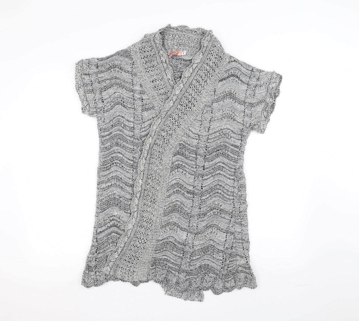 Blush Womens Grey   Jacket Coatigan Size M