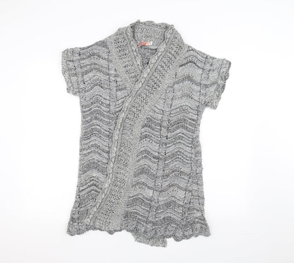 Blush Womens Grey   Jacket Coatigan Size M