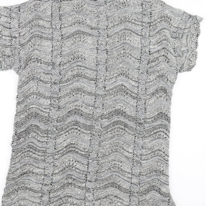 Blush Womens Grey   Jacket Coatigan Size M