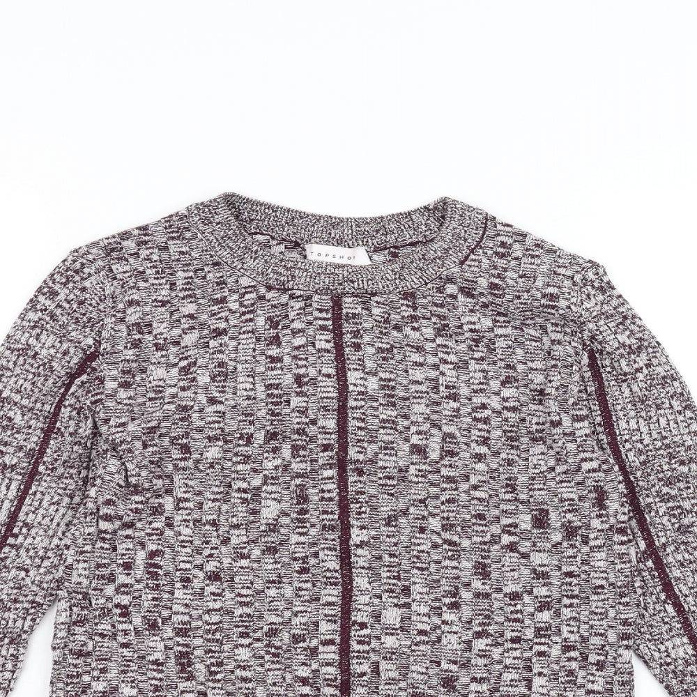 Topshop Mens Purple   Pullover Jumper Size S