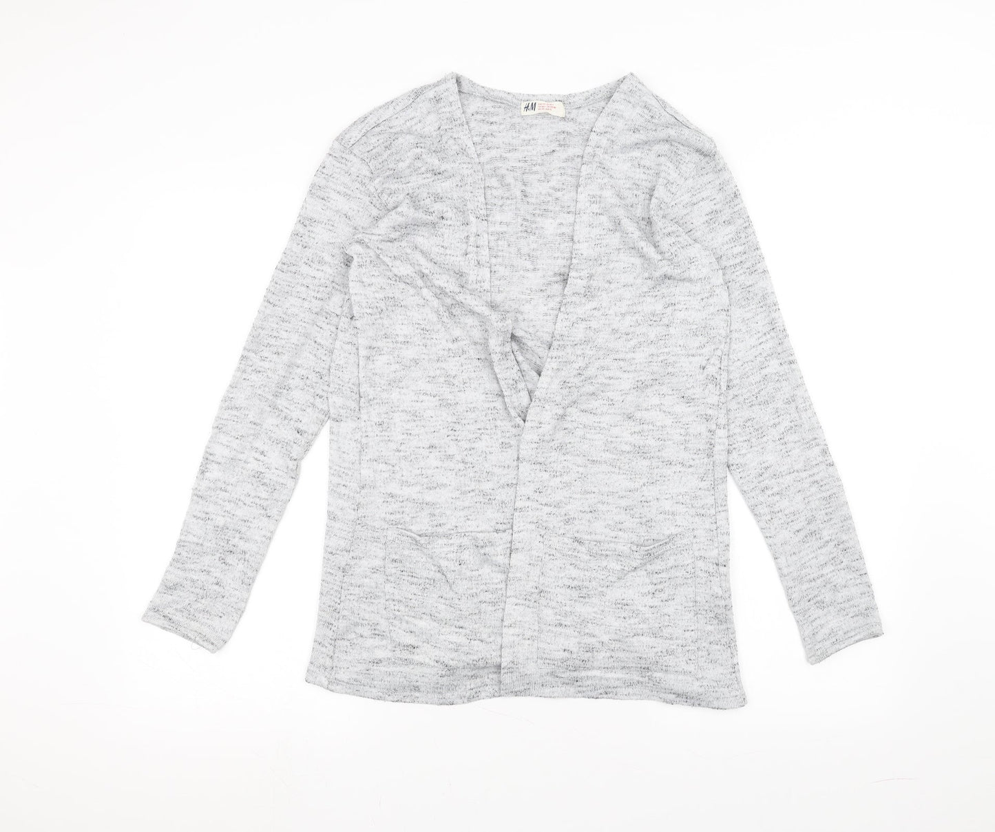 H&M Girls Grey   Jacket Coatigan Size 14 Years