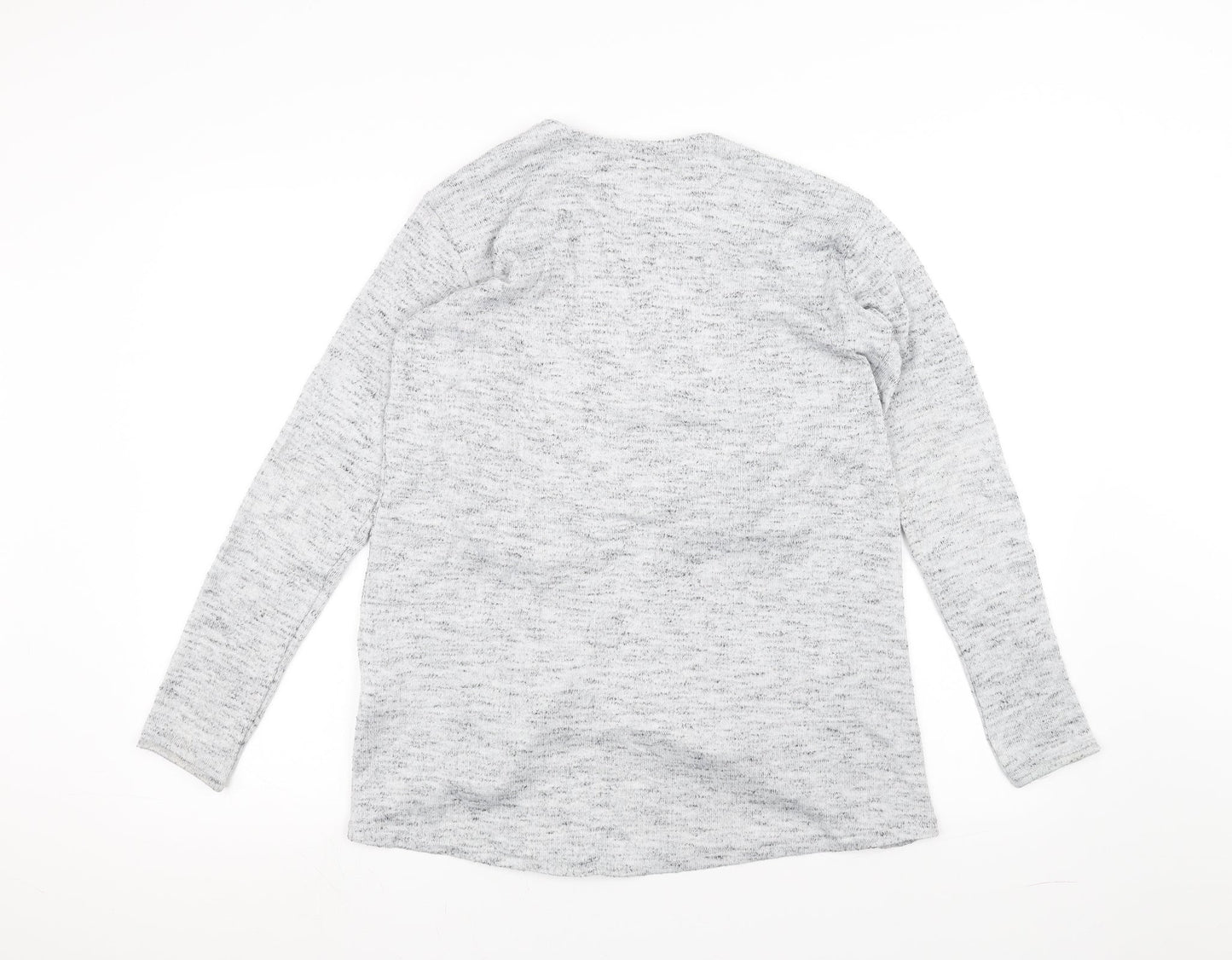 H&M Girls Grey   Jacket Coatigan Size 14 Years