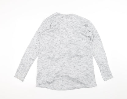 H&M Girls Grey   Jacket Coatigan Size 14 Years