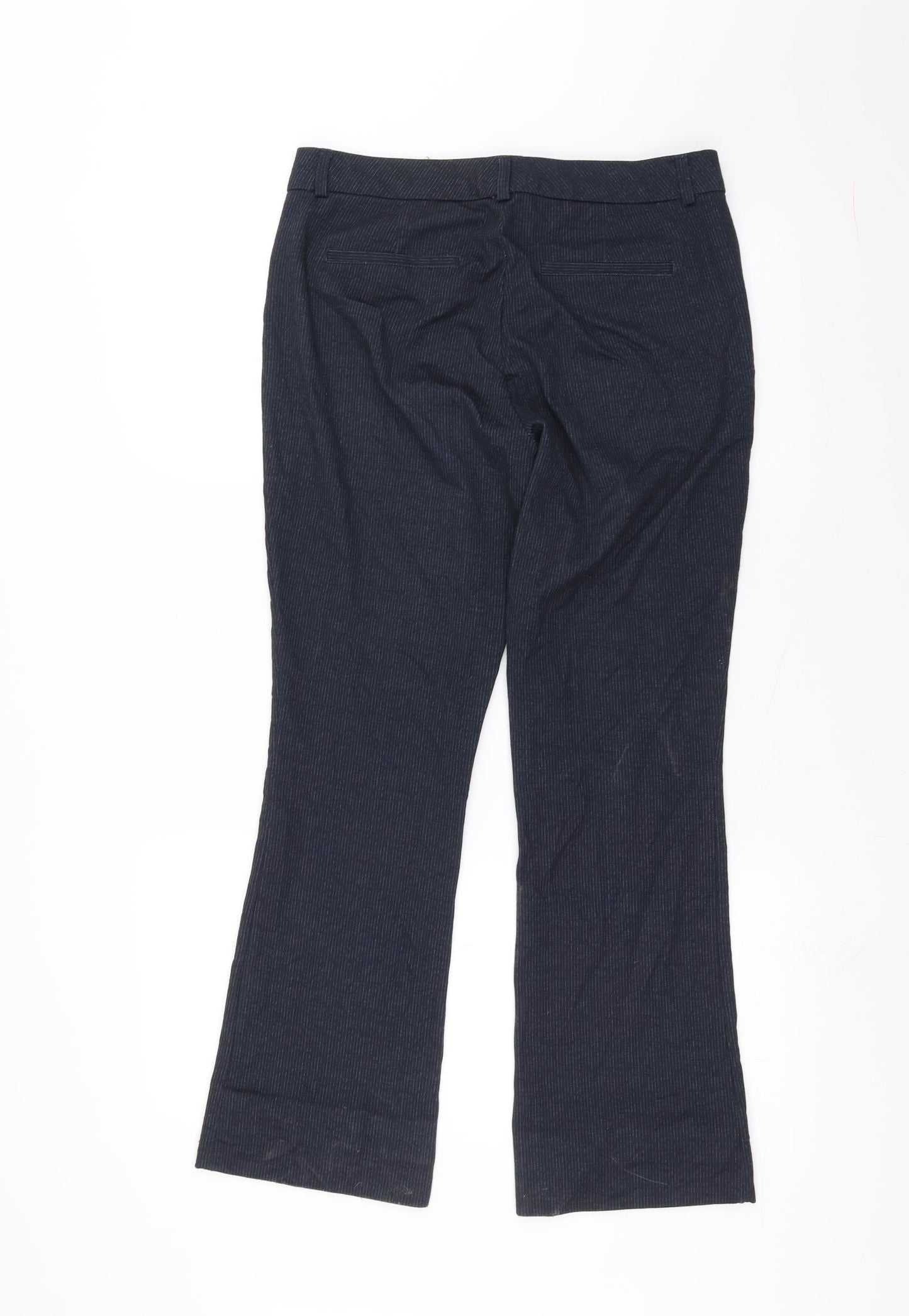 Womens UK Size 10 NEXT Regular Fit  Blue Trousers