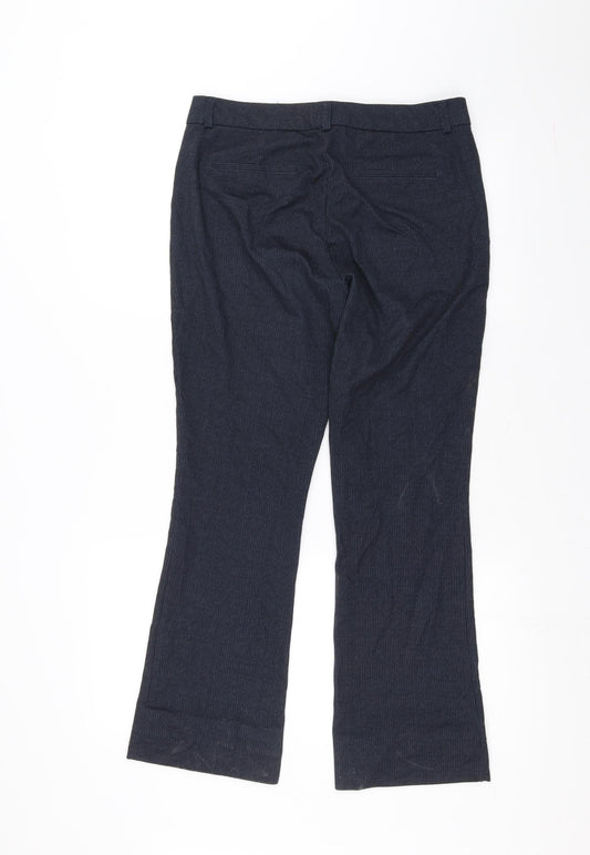 Womens UK Size 10 NEXT Regular Fit  Blue Trousers