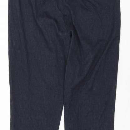 Womens UK Size 10 NEXT Regular Fit  Blue Trousers