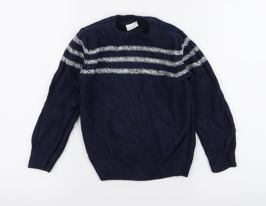 F&F Boys Blue   Pullover Jumper Size 3 Years