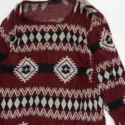 Atmosphere Womens Red   T-Shirt Dress  Size XL