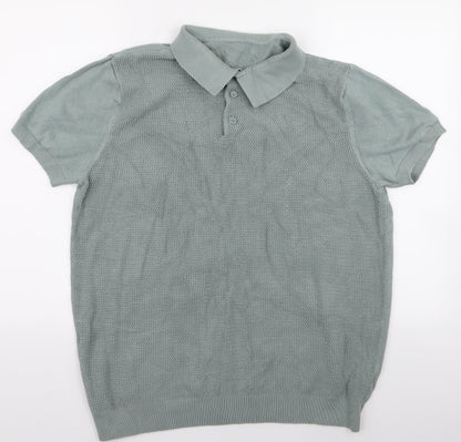 George Mens Green   Pullover Jumper Size XL