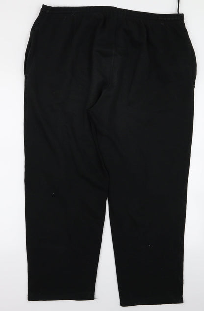 Preworn Mens Black   Trousers  Size L L23 in
